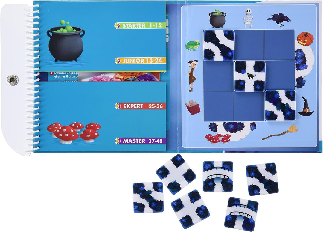 SmartGames - Magic Forest, Magnetic Puzzle Game with 48, 8+ Years