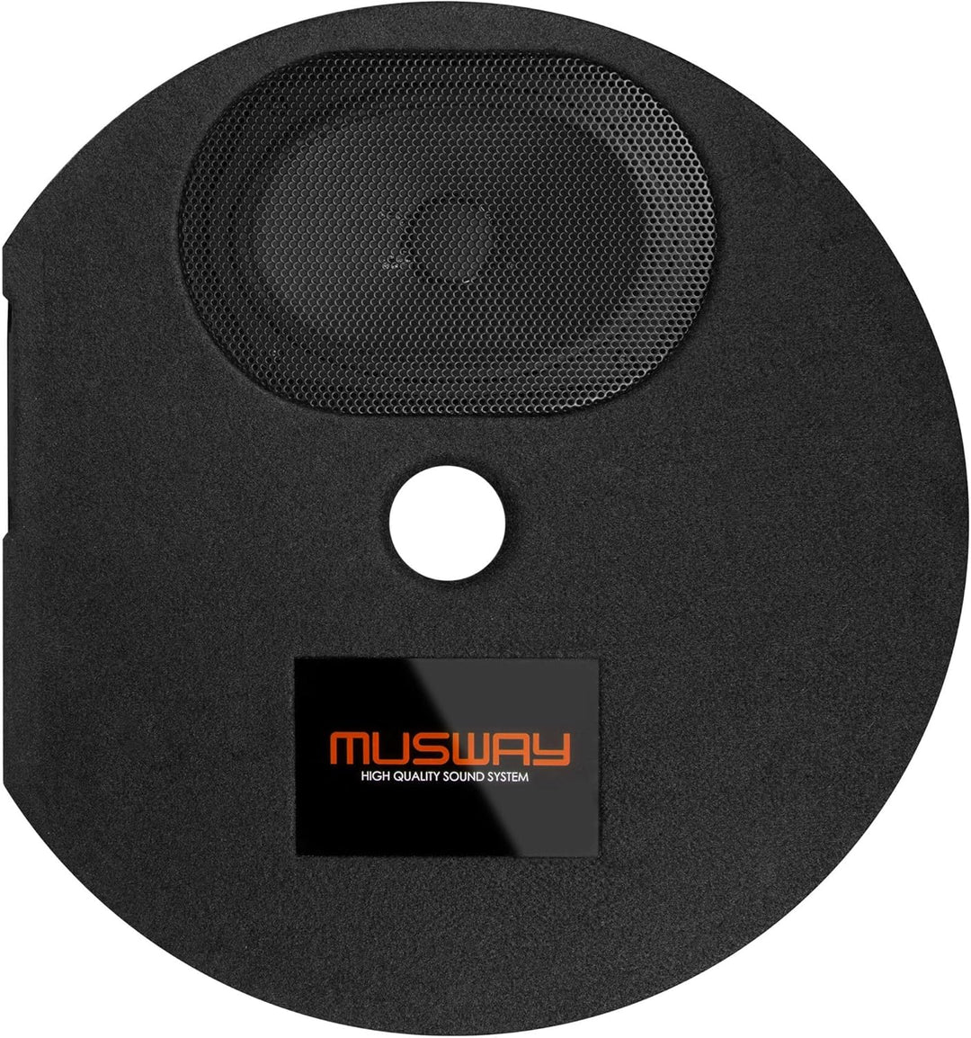 Musway MW300Q - Bassreflex Subwoofer für die Reserveradmulde mit 15 x 23 cm (6 x 9') Subwoofer