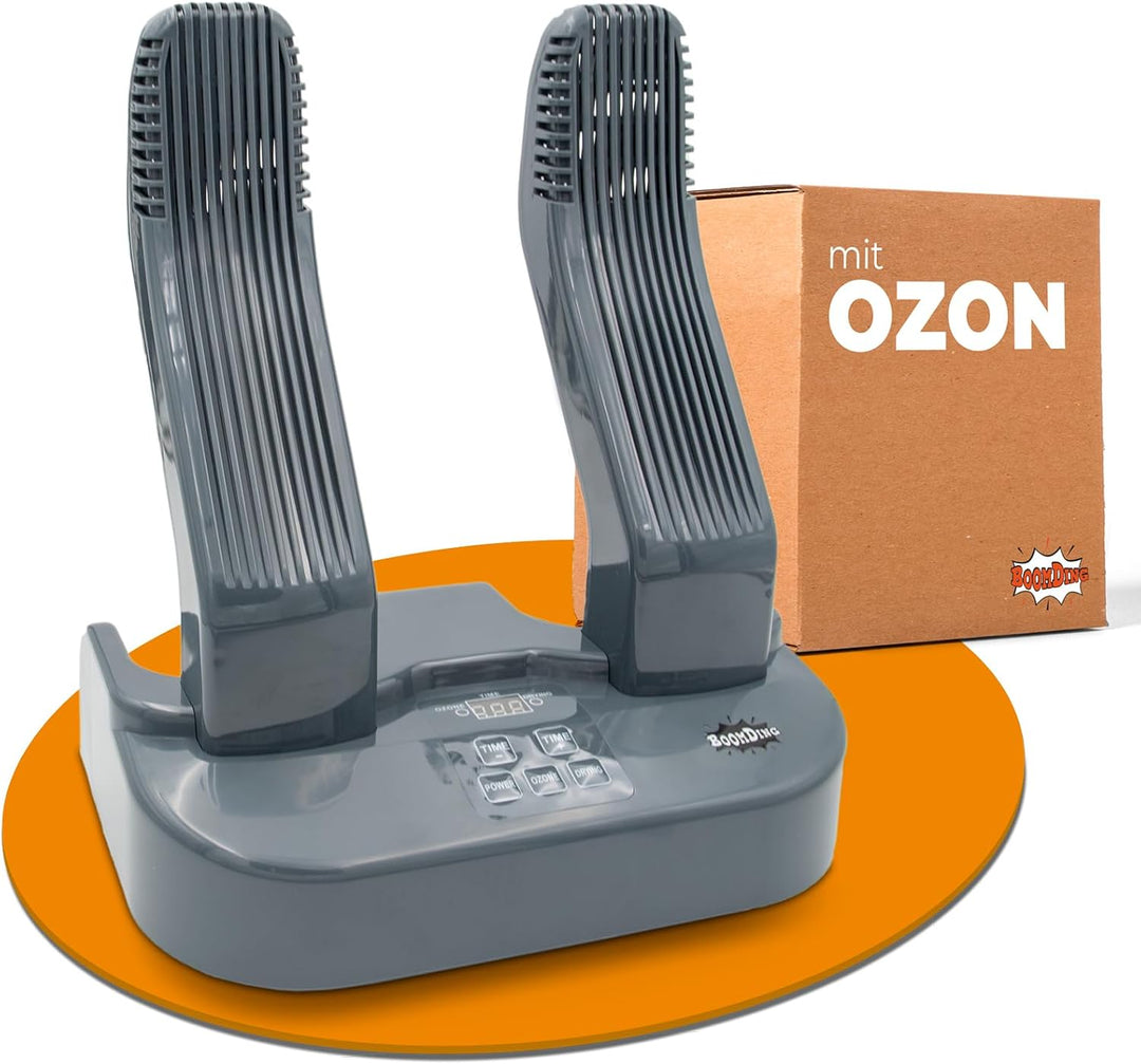Schuhtrockner elektrisch - Antibakteriell mit [AKTIVSAUERSTOFF] zur Desinfektion Schuhwärmer Stiefel
