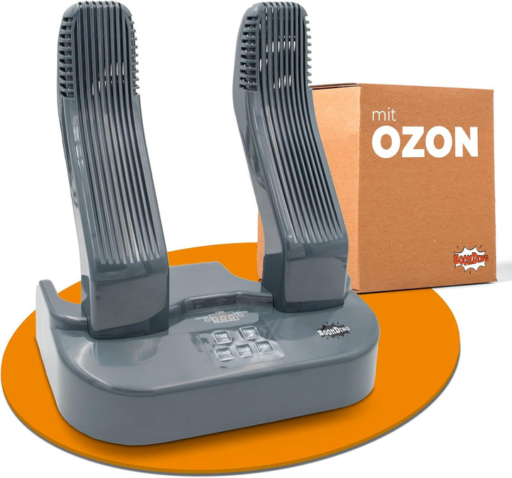 Schuhtrockner elektrisch - Antibakteriell mit [AKTIVSAUERSTOFF] zur Desinfektion Schuhwärmer Stiefel