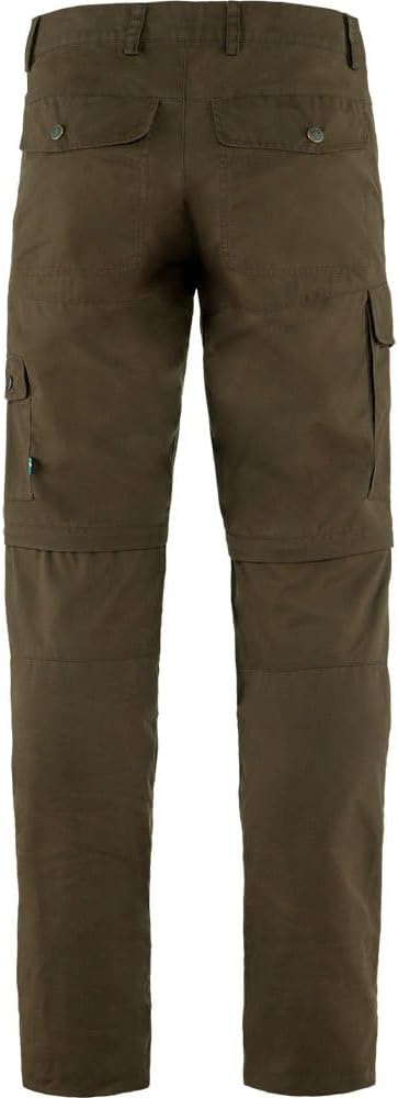 Fjällräven Herren Outdoor-Hose Karl Pro Zip-Off, Dark Olive, 48, F81463-633