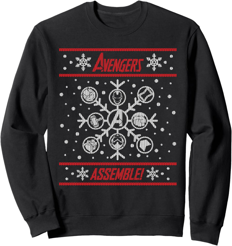 Marvel Avengers Assemble Holiday Sweater Sweatshirt
