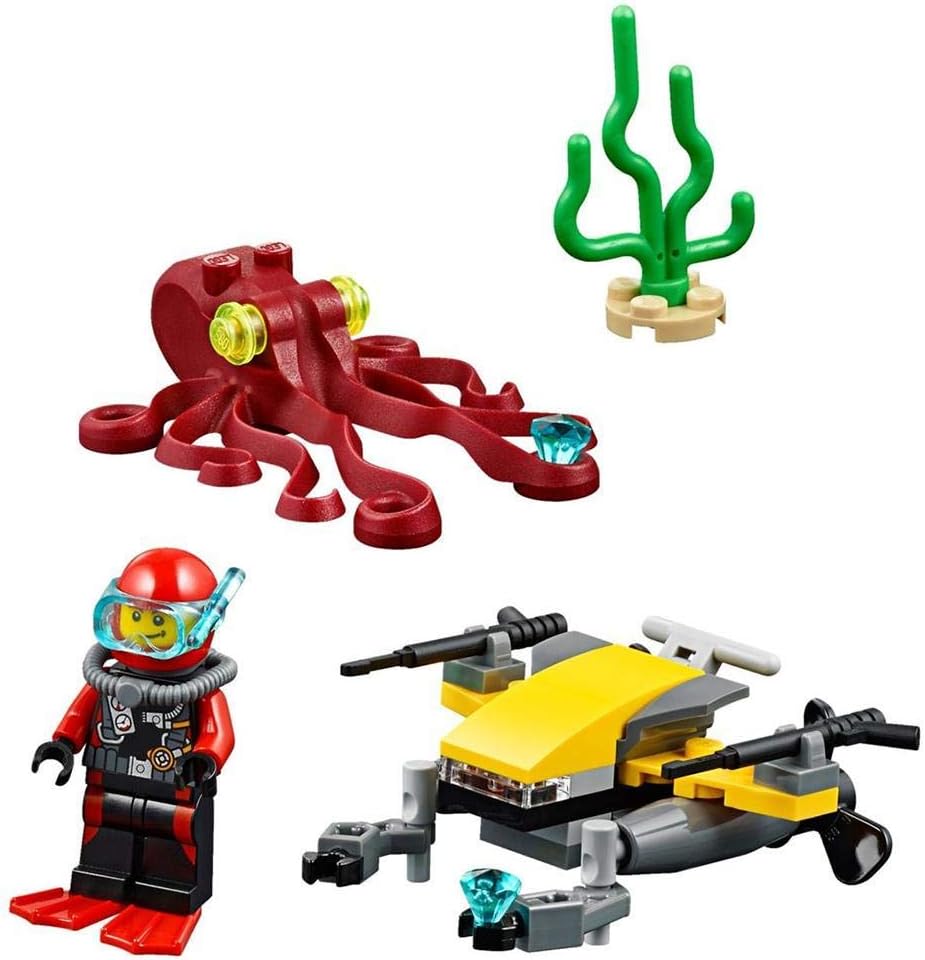 LEGO City 60090 - Tiefsee-Tauchscooter Scuba Scooter, Scuba Scooter