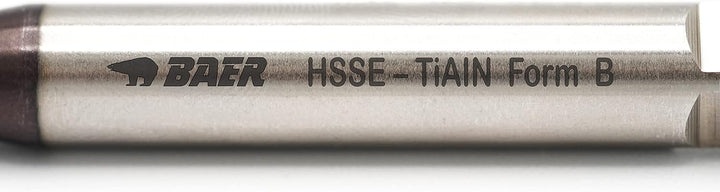 Baer Maschinengewindebohrer UNiTap HSSE TiAIN M10 Form B Gewindeschneider - Grösse M 10 x 1,5 - DIN