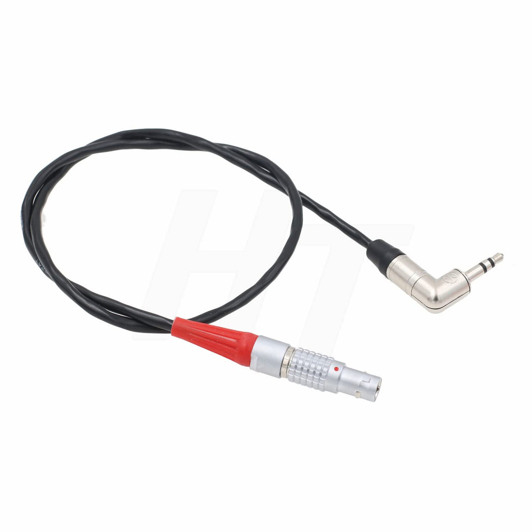 HangTon Timecode-Kabel 5-polig auf 3,5 mm TRS für Ambient NanoLockit Sound Geräte 633 auf DSLR Tenta