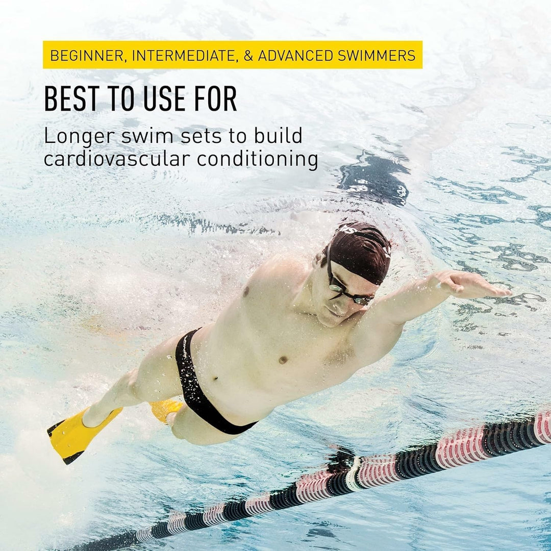 Finis Z2 Gold H Training Fins, Yellow/Black, M: 5.5-7/F: 6.5-8