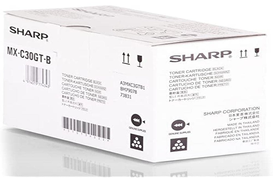 Sharp MXC30GTB toner cartridge 1 pc(s) Original Black