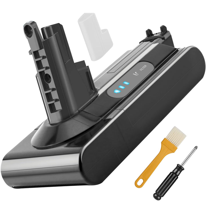 Akku für Dyson V10,7200mAh Ersatzakku für Dyson Cyclone V10 Li-ion V10 Animal V10 Absolute V10 Fluff