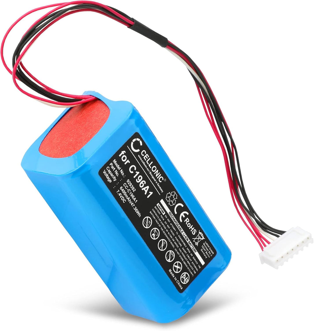 CELLONIC, Lautsprecherakku kompatibel mit Marshall Kilburn 2, Kilburn II, Kilburn II V2 (6400mAh, 7.