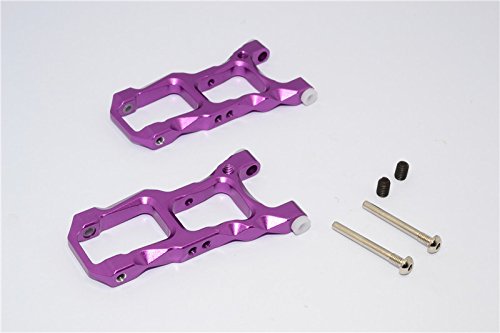 GPM HPI Sport 3 Flux Tuning Teile Aluminium Front Suspension Arm - 1Pr Set Purple