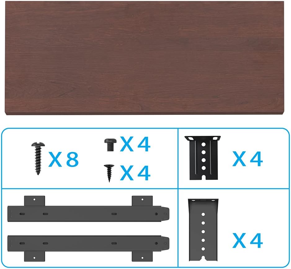 FRMSAET Möbelzubehör Büroproduktanzüge Hardware 53 cm / 60 cm / 76 cm Tastatur Schubladenfach Holzha