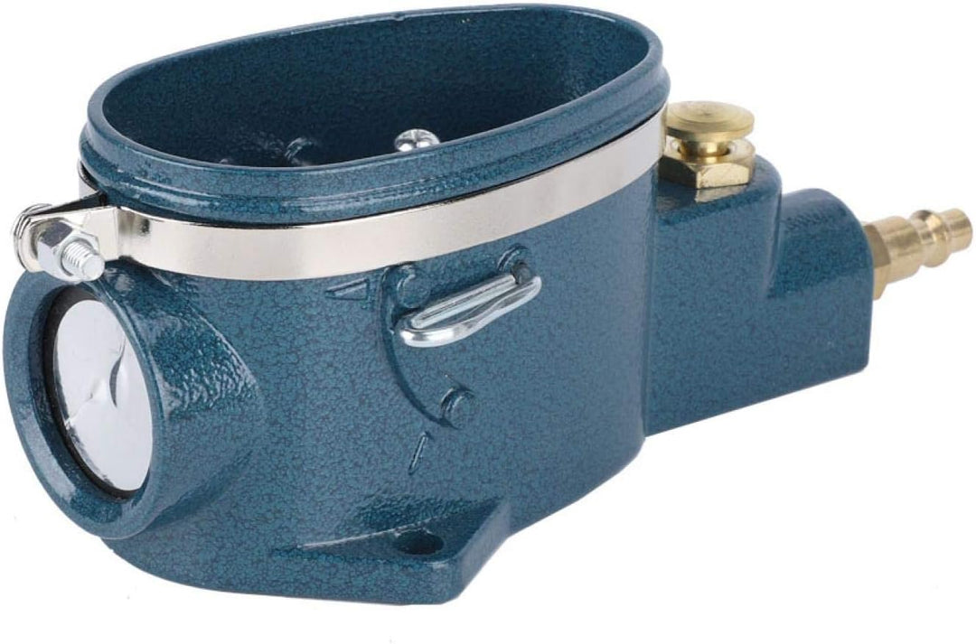 Pneumatischer Zündkerzenreiniger Auto Air Sand Blaster Reinigungswerkzeug mit Schleifmittel + Aufbew