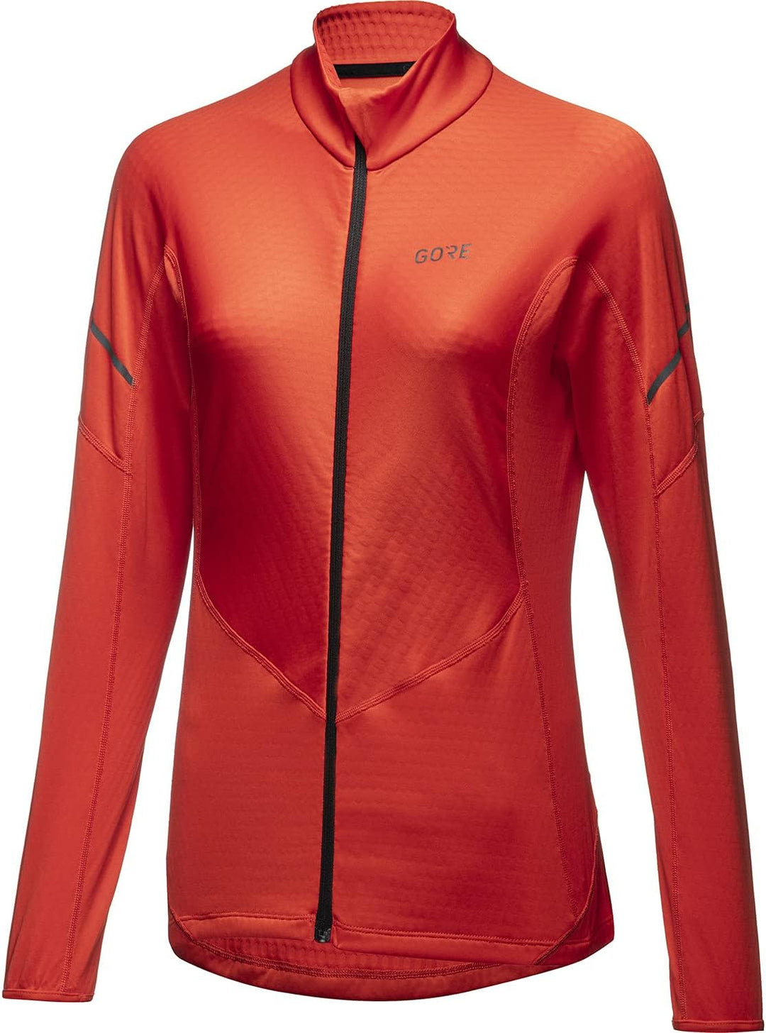 GORE WEAR Damen Thermo Langarm-Shirt mit Reissverschluss, Multisport 40 Fireball, 40 Fireball