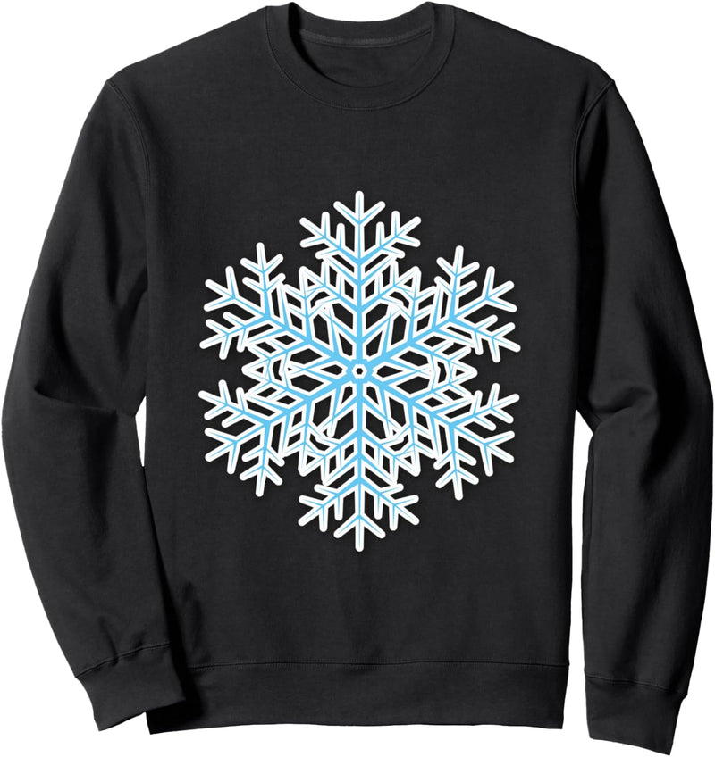 Schöne Schneeflocke Sweatshirt