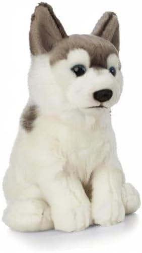Living Nature Soft Toy - Stofftier Husky (20cm) Husky 21 cm, Husky 21 cm