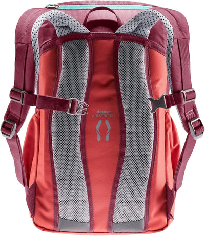 deuter Unisex Kinder Junior Kinderrucksack (1er Pack) Maron-currant 18 L Single, Maron-currant 18 L