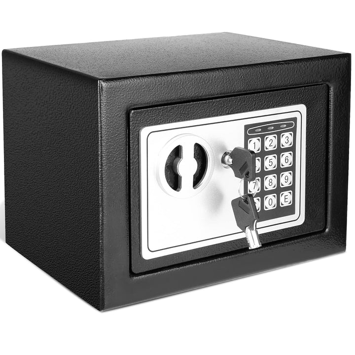 Himimi® Feuerfest Tresor, Wasserdichter Klein Elektronischer Safe, 2 x Dringend Schlüssel &amp; Befestig