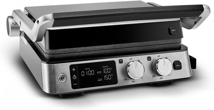 Karaca Compact Steel Sear & Grill Inox 2008 Sandwichmaker 3 in 1, Elektrogrill, Toaster Sandwichtoas