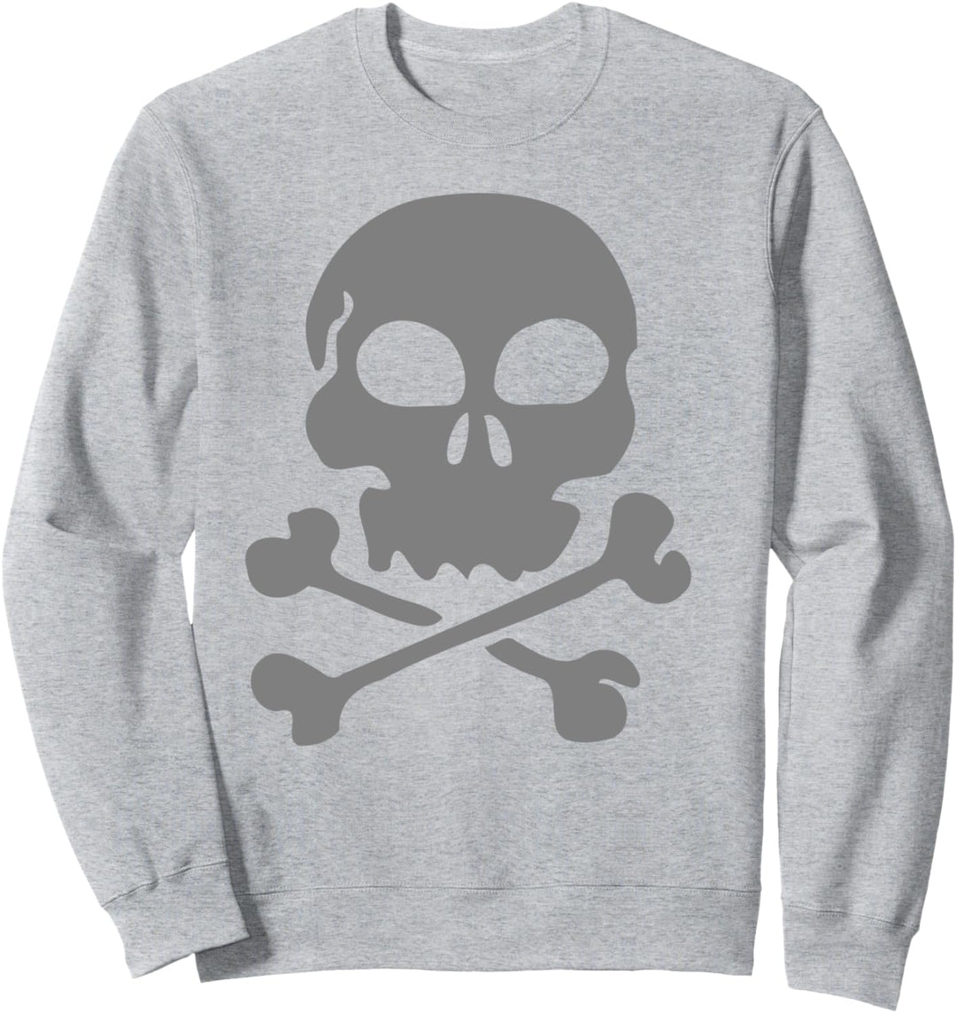 Schädel gekreuzte Knochen Pirat Sweatshirt