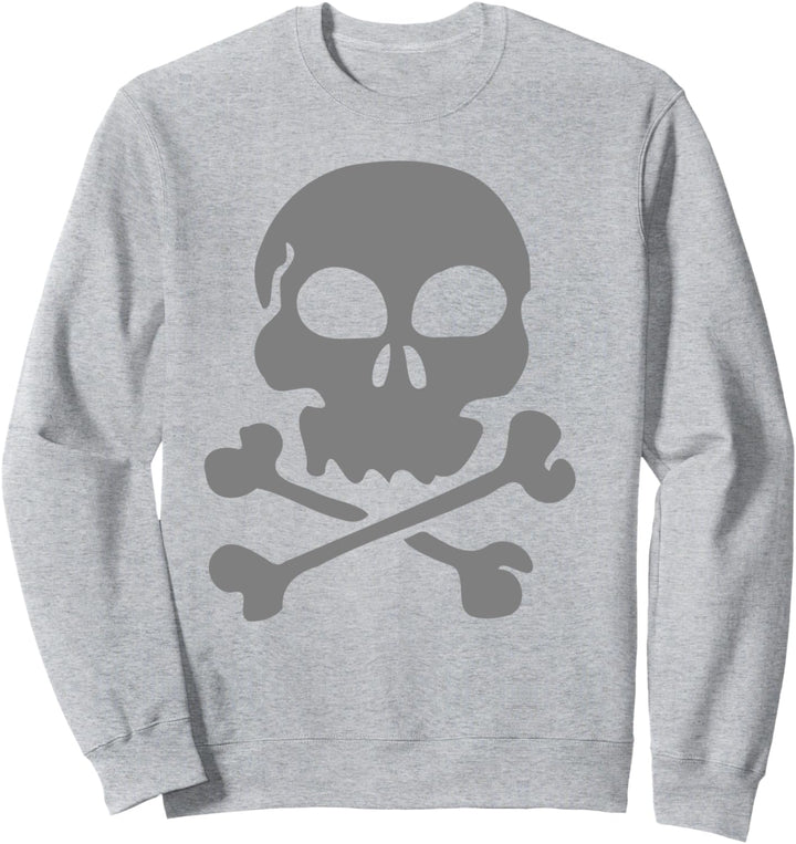 Schädel gekreuzte Knochen Pirat Sweatshirt