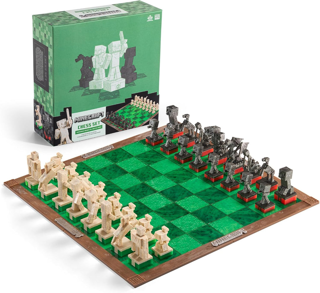 Minecraft Chess Set The Noble Collection