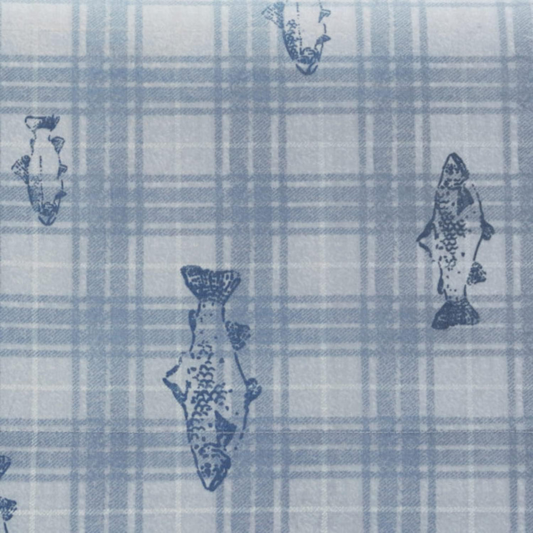 Eddie Bauer - Queen-Size-Bettlaken, Baumwoll-Perkal-Bettwäsche-Set, knackige und Coole Heimdekoratio