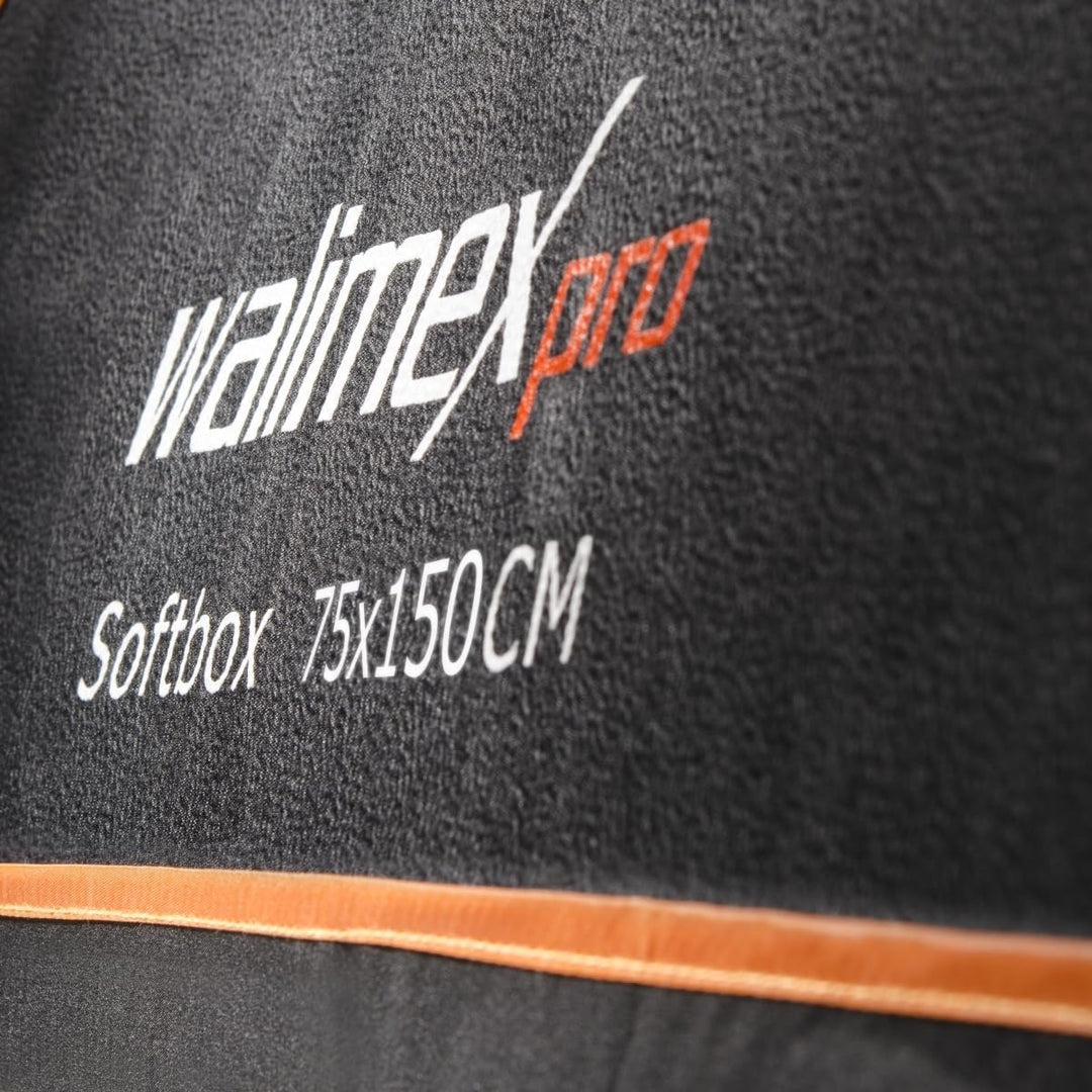 Walimex pro Softbox Orange Line 75x150 ohne Adapter, ohne Adapter