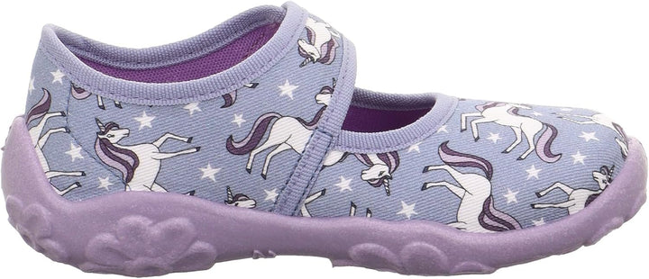 Superfit Jungen Mädchen Bonny Hausschuh 23 EU Blau Mehrfarbig 8080, 23 EU Blau Mehrfarbig 8080
