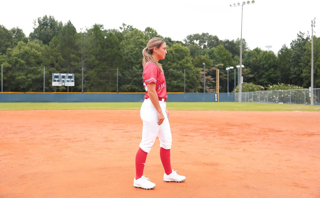 Mizuno Damen Gürtel Select Softball Hose, L