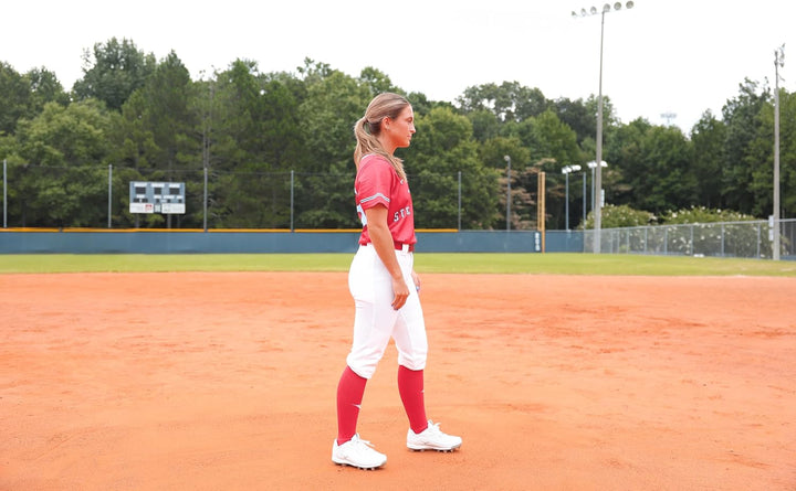 Mizuno Damen Gürtel Select Softball Hose, L