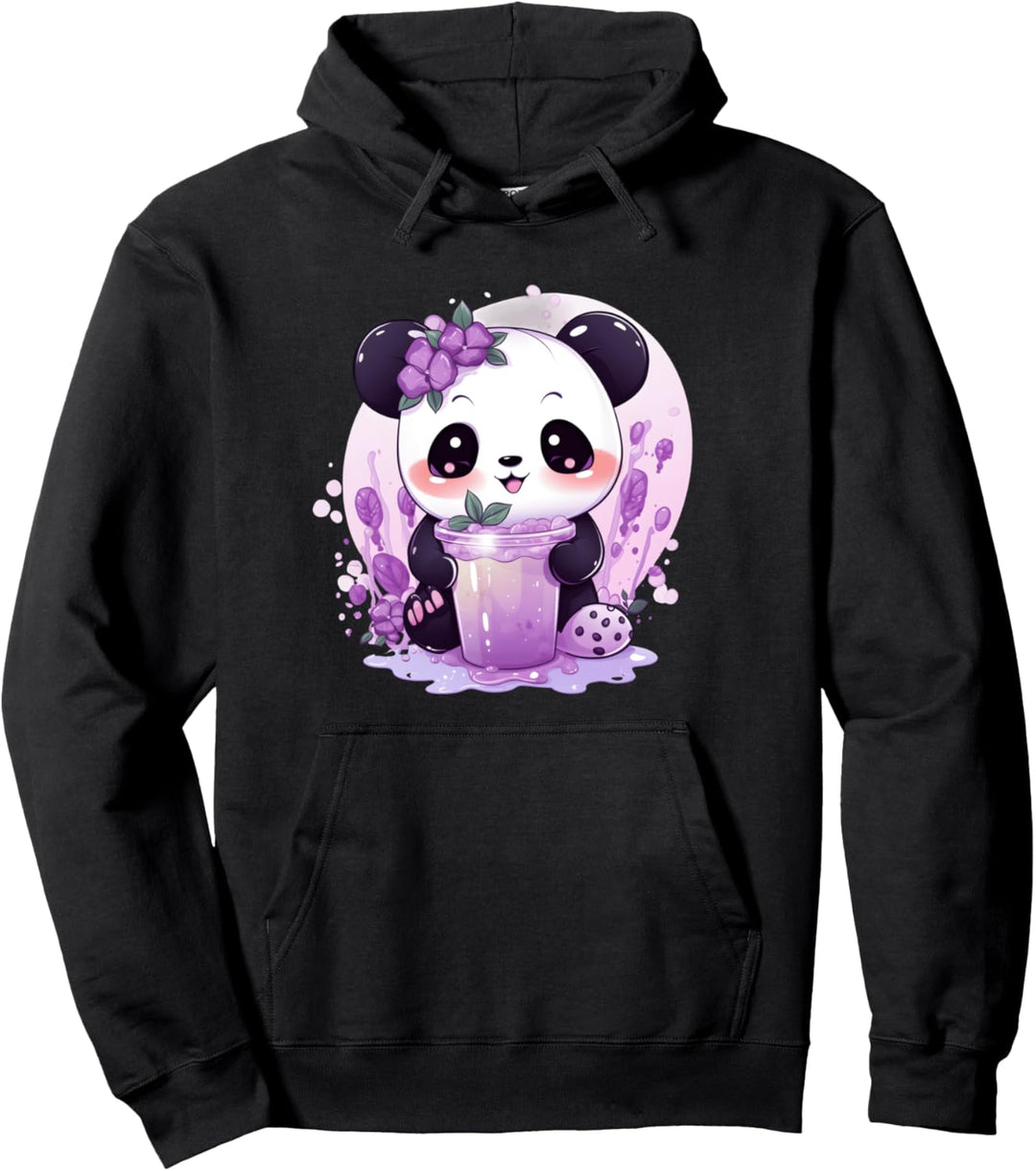 Kawaii Anime Panda Tanzen Mit Musik Kopfhörer Japanisch Pullover Hoodie