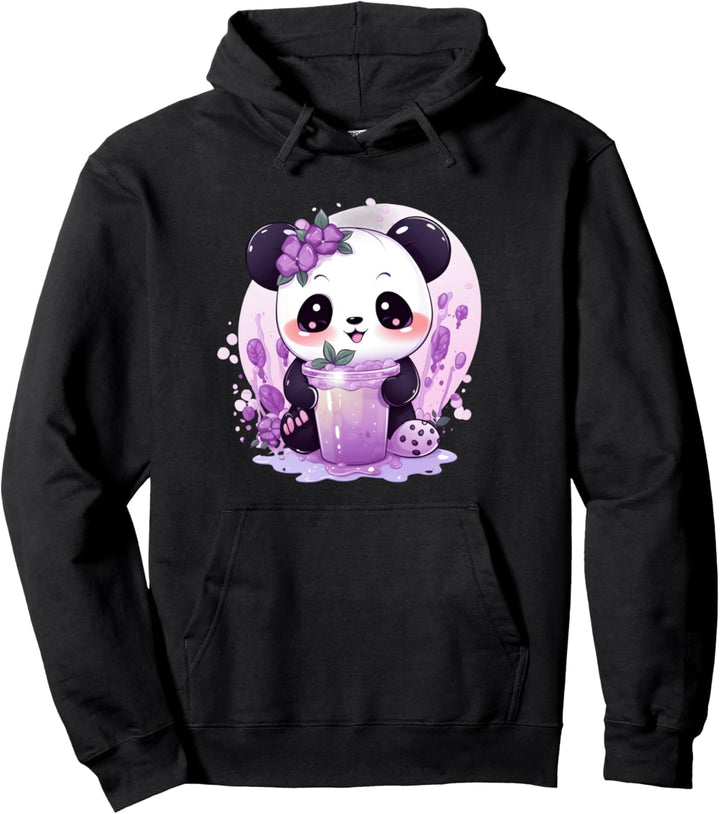 Kawaii Anime Panda Tanzen Mit Musik Kopfhörer Japanisch Pullover Hoodie