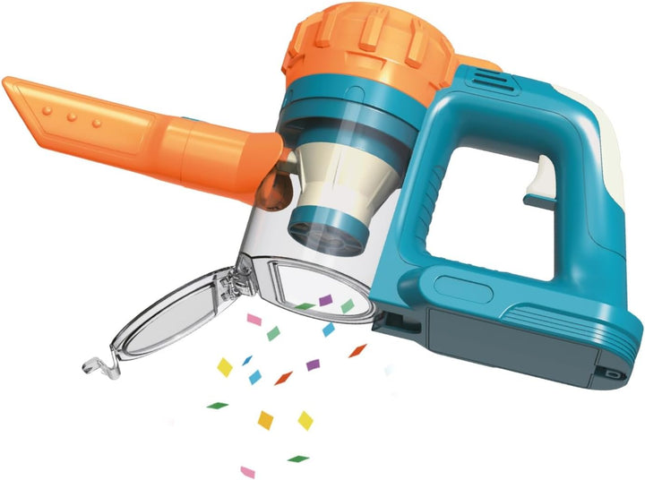 Teorema 3-in-1 kabelloser Staubsauger mit echten Funktionen, Spielzeug für Kinder