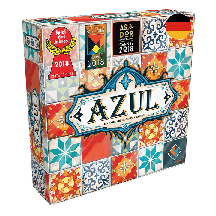 Asmodee | UNBOX NOW | Next Move Games | Azul | Grundspiel | Familienspiel | Spiel des Jahres 2018 |