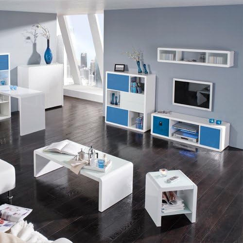 Phoenix Beistelltisch Holz Weiss, BxHxT in cm: 42,7x42,7x35