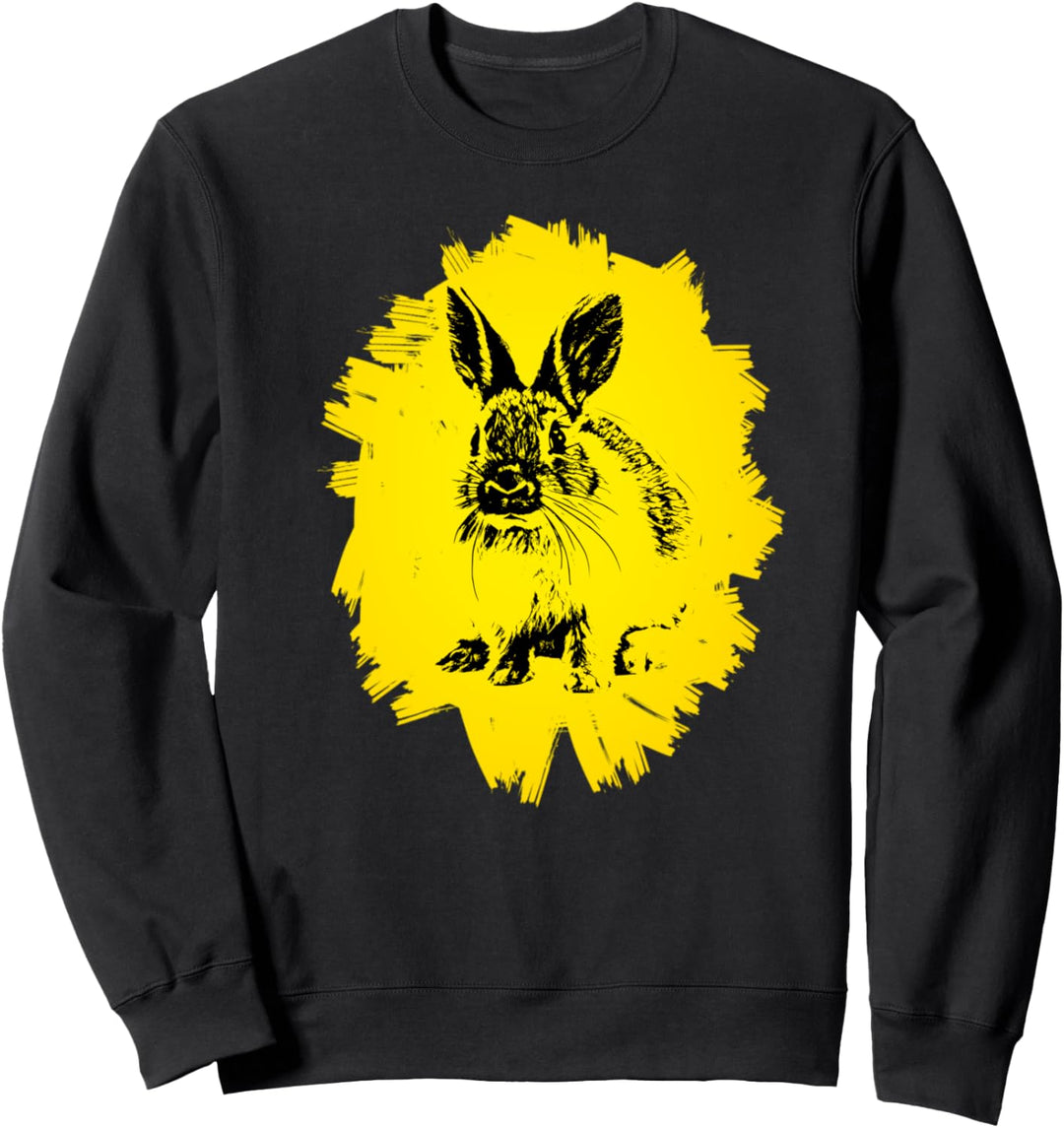 Häschen Hase Motiv Haustiere Nagetiere Hasen Kaninchen Sweatshirt
