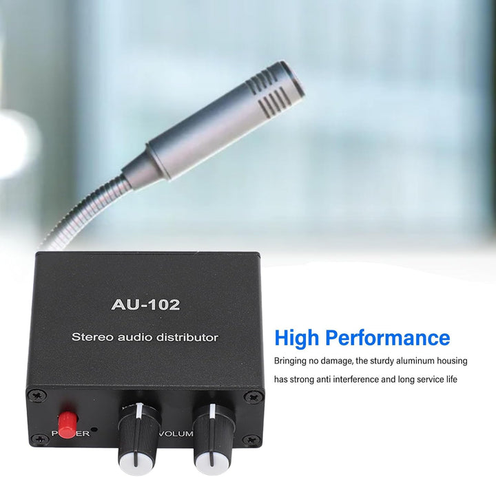 2 Kanal Soundverstärker, Stereo Audio Vorverstärker, Heim Audio HiFi Stereo Verstärker Empfänger, 1