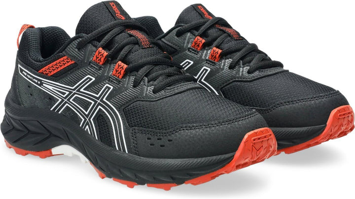 ASICS PRE Venture 9 GS Black/White 32.5 EU Black White, 32.5 EU Black White