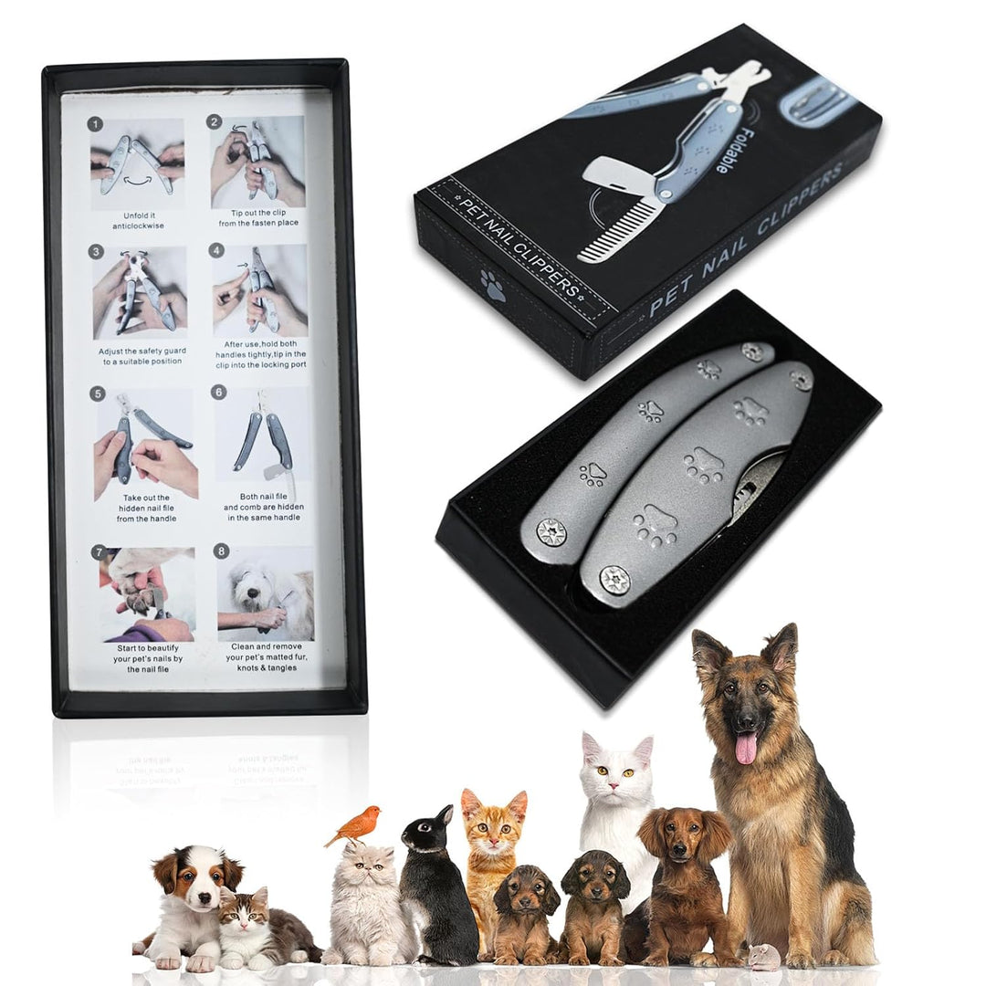 Bester Hunde-Nagelschneider für angstempfindliche Hunde, leise, schärfste und glatteste Hunde-Nagelk