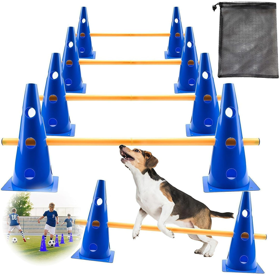 Agility-Kreislauf für Hunde, interaktives Spiel- und Trainingsgerät für Hunde, für kleine, mittelgro