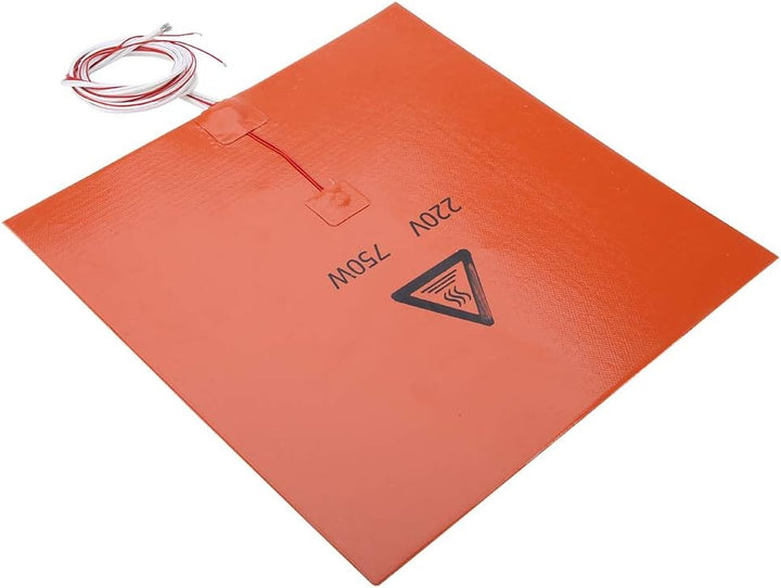Beheiztes 3D-Pinter-Silikonbett mit Kleberücken, 3D-Druckerzubehör Hot Bed Pad, Umwandlung in hohe t