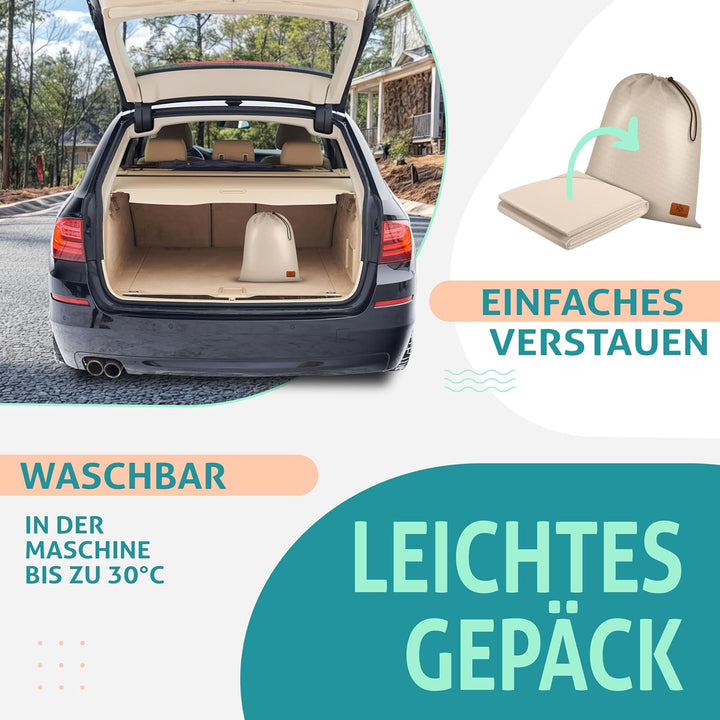 KESSER® Hängematte 320x150 cm belastbar bis 300 kg, wetterfeste & atmungsaktive Tuchhängematte mit F