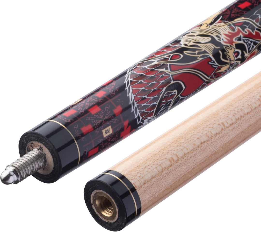 Viper Junior Billardqueue, 121,9 cm, 2-teilig Drache, Drache