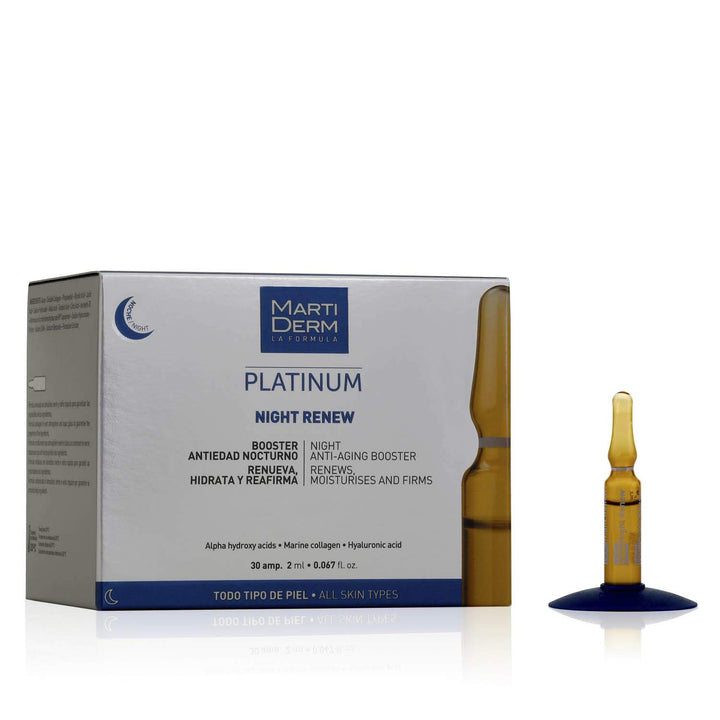 PLATINUM NIGHT RENEW ampoules 30 x 2 ml