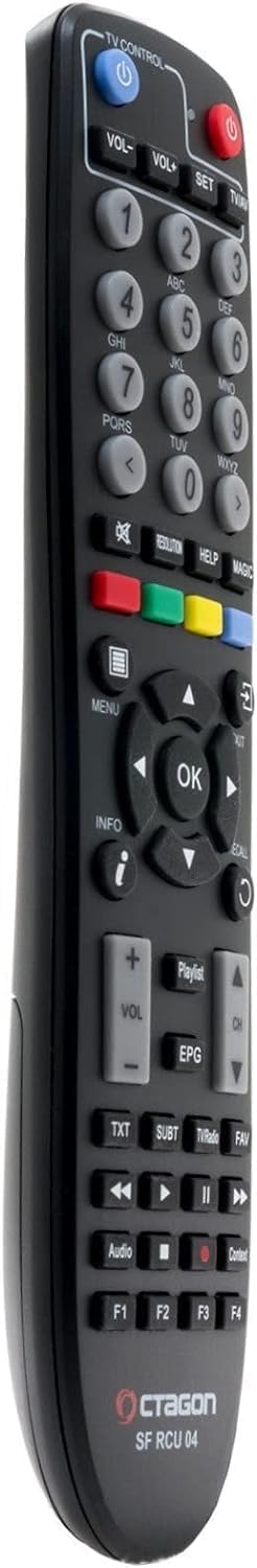 SF8008 4K UHD Original Fernbedienung für alle SF8008-Modelle (SF RCU04), 2in1 Fernbedienung (ohne An