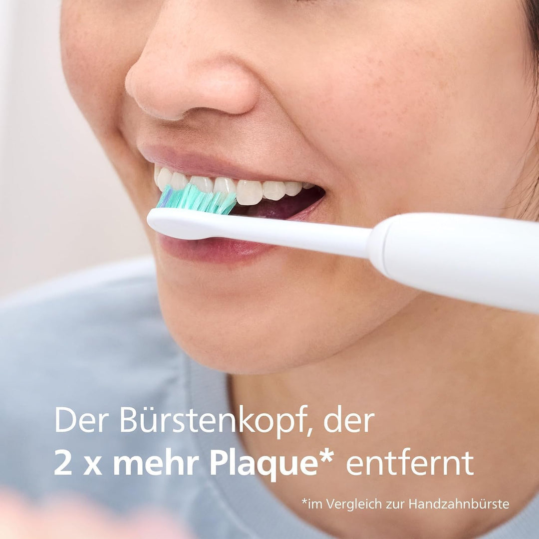 Philips Sonicare C1 ProResults-Bürstenköpfe für elektrische Schallzahnbürsten, 10 Stück (Modell HX60