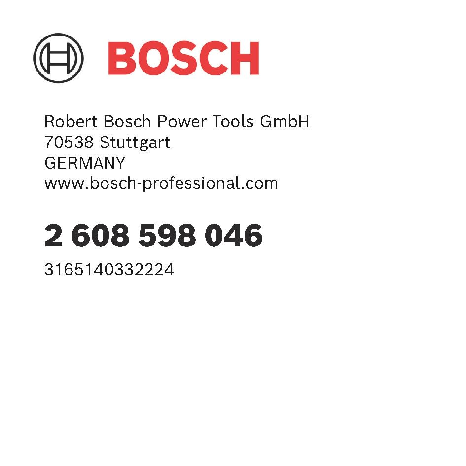 Bosch Accessories Bosch Professional SDS-plus-Aufnahmeschaft für Hohlbohrkronen mit M 16 175 mm, 175