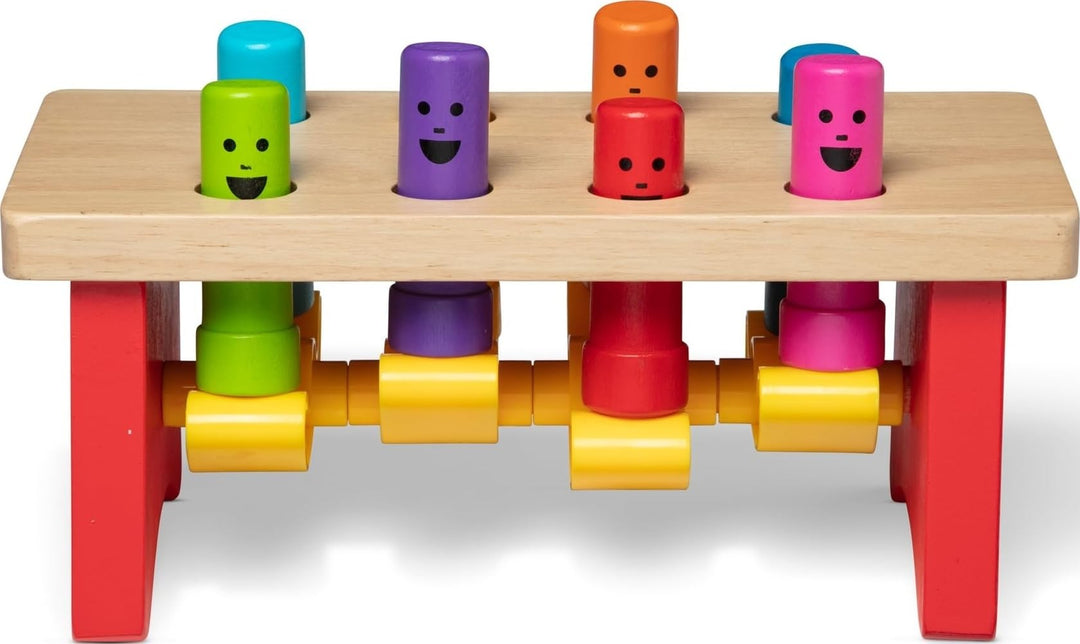 Melissa &amp; Doug - Werkbank zum Hämmern und Klopfen, Lernspielzeug, für Kinder ab 2 Jahren, für Jungen