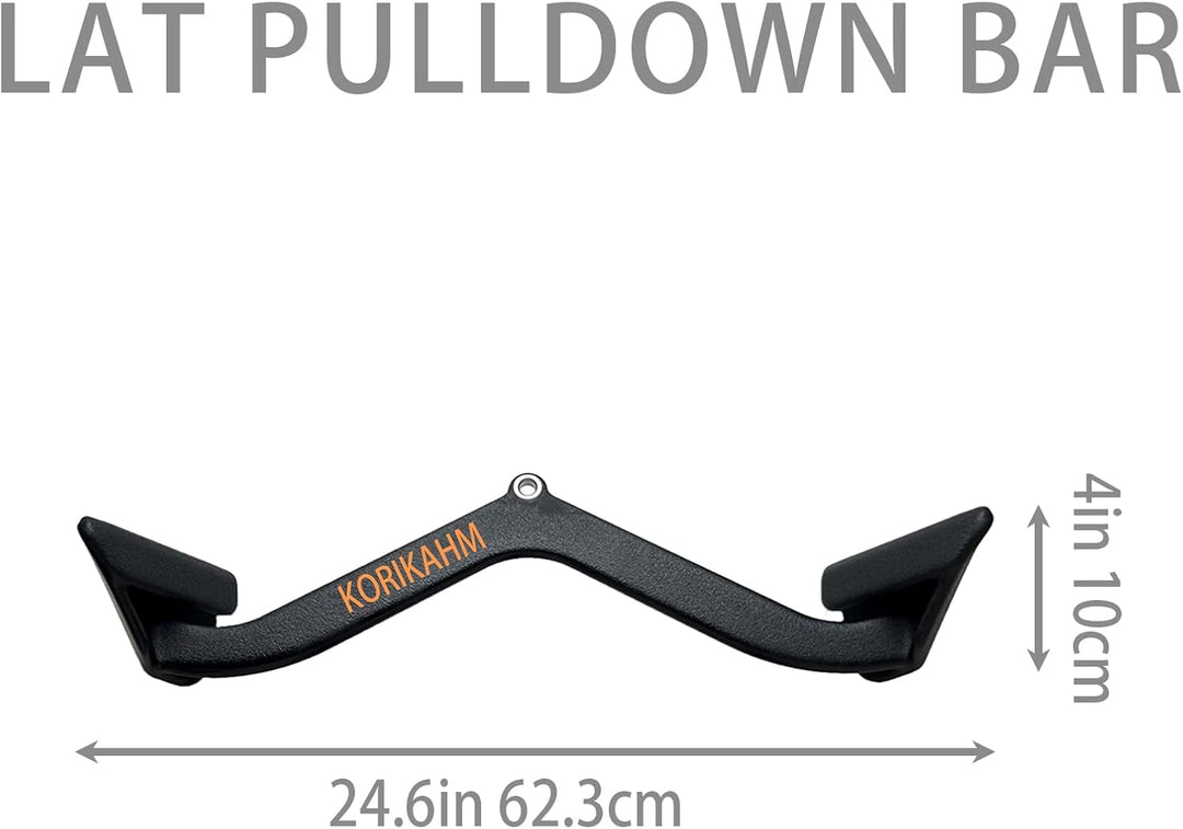 Ergonomic Design Lat Pull down Bar Grip Handle, Lat Pulldown Attachments, Strength Trainer for Athle