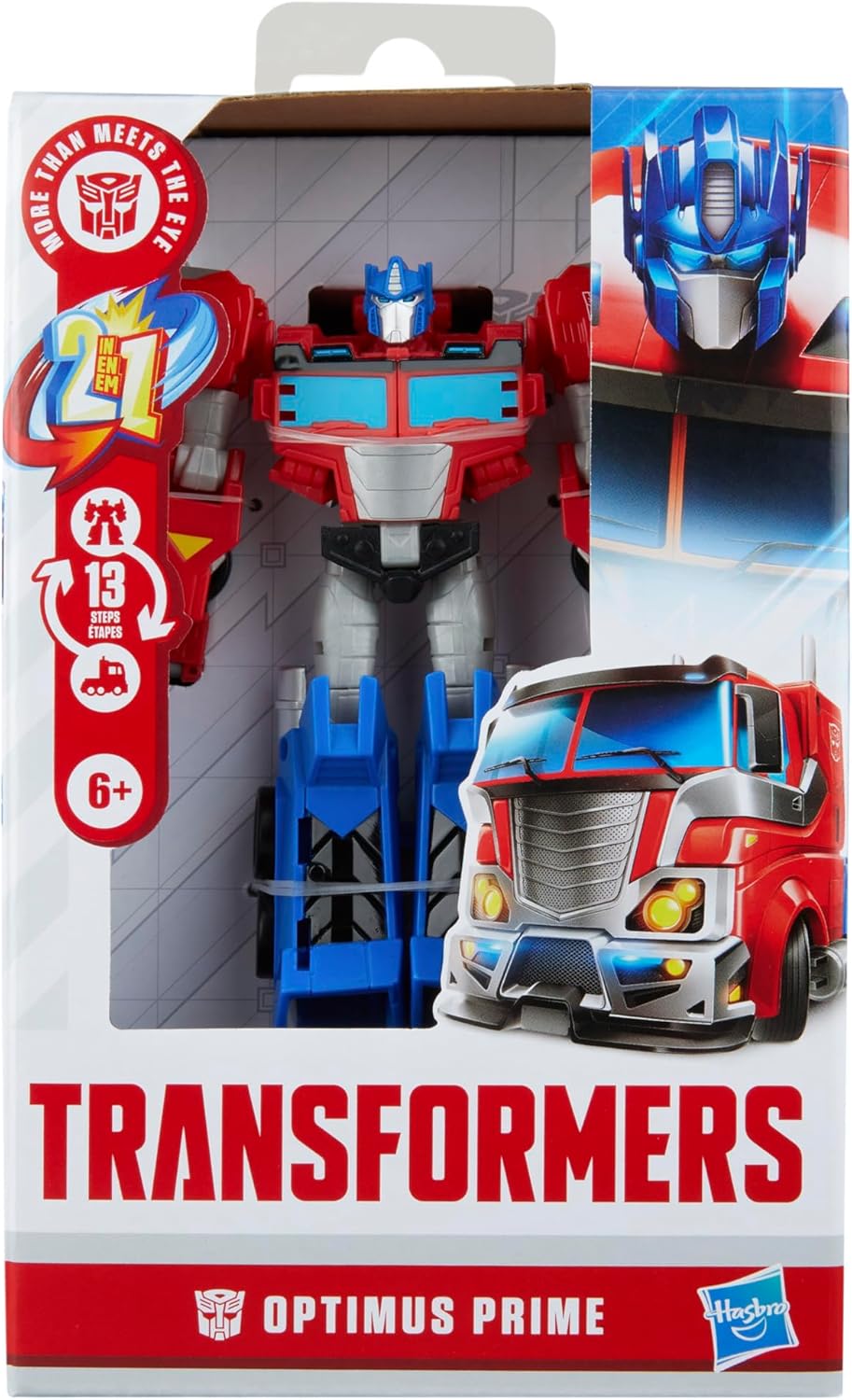 Transformers Prime Changers Optimus Prime Action-Figur, lässt Sich vom Roboterspielzeug in einen Tru